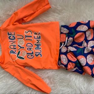 Cat and Jack Swimsuit Rashguard Trunks Boy